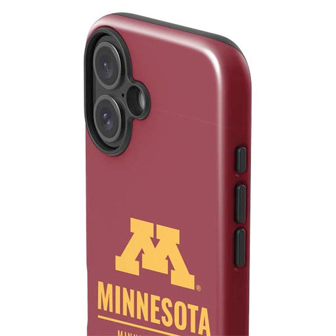 University of Minnesota Minneapolis MN Est 1851 iPhone 16 Plus Impact Case
